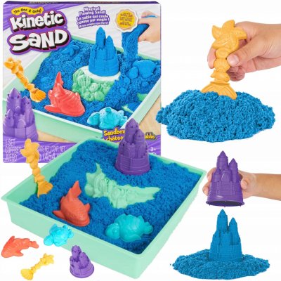 Spin Master Kinetic sand modrá 450 g – Zboží Mobilmania