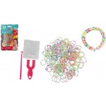 Teddies Kreativní sada Zaplétání gumiček 200ks v sáčku 10,5x16cm – Hledejceny.cz
