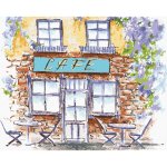 Zuty Malování podle čísel STARÁ KAVÁRNA V PROVENCE – Hledejceny.cz