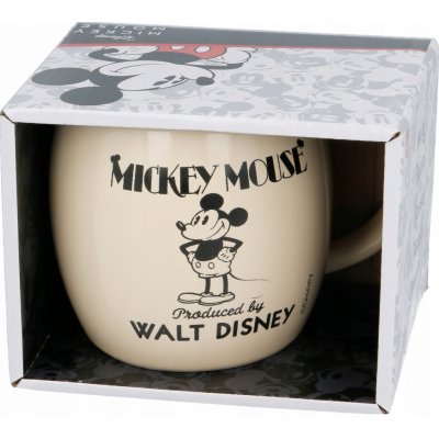 Mickey Mouse Hrnek keramika klasický 90. výročí bílý 380 ml – Zbozi.Blesk.cz