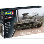 Revell Sherman M4A1Plastic ModelKit tank 03290 1:72 – Zboží Dáma