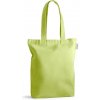 Nákupní taška a košík MERIDA Taška s recyklovanou bavlnou Světle zelená