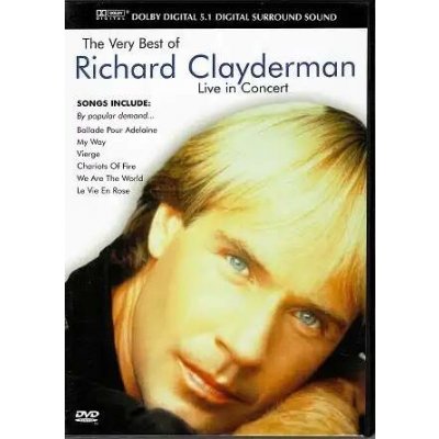 The very best of RICHARD CLAYDERMAN - Live in concert DVD – Zbozi.Blesk.cz