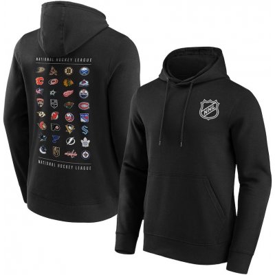 Fanatics mikina NHL All Team graphic Hoodie Black – Zboží Dáma