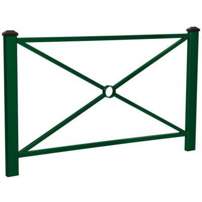 Procity Zábradlí Pagode 1580 mm zelená RAL6005 – Hledejceny.cz