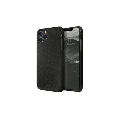 Pouzdro Uniq Hybrid Sueve Apple iPhone 11 Pro - Charcoal černé – Zboží Mobilmania