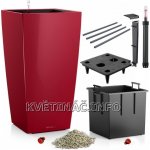 Lechuza Květináč Cubico Scarlet 22 cm – Sleviste.cz