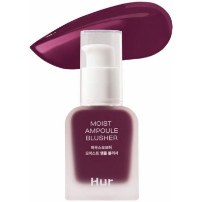 House of Hur Moist Ampoule Blusher Hydratační tekutá tvářenka Berry Purple 20 ml – Zboží Dáma