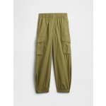 GAP dětské kalhoty Cargo Parachute zelená – Zboží Dáma