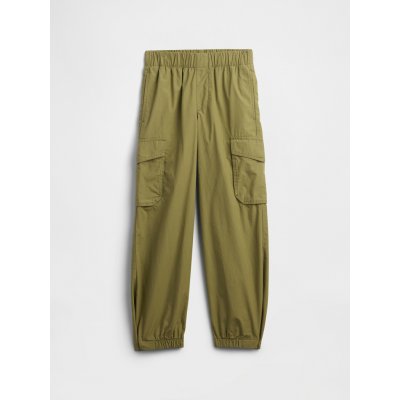 GAP dětské kalhoty Cargo Parachute zelená – Zboží Dáma