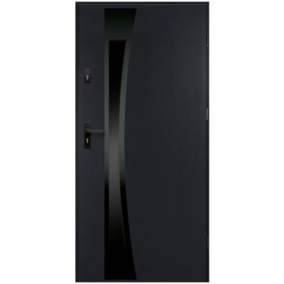 O.K. Doors Teja 90 P antracit prosklené Z84245 – Hledejceny.cz