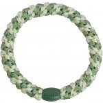 KKNEKKI Gumička do vlasů Kknekki Stripe Mint Pistacio Glitter, zelená barva, textil – Hledejceny.cz