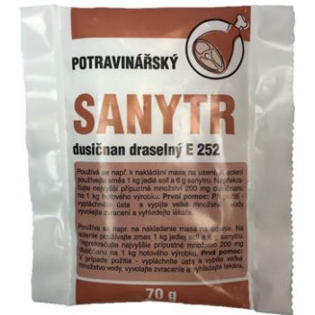Sanytr potravinářský dusičnan draselný E 252 70 g
