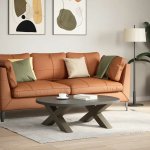 Omaxi 316073 Nohy konferenčního stolku ve tvaru X 2 ks přírodní ocel 70 x 30-31 cm ocel – Hledejceny.cz