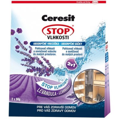 Ceresit Stop vlhkosti absorpční sáčky 2x50g – Zboží Mobilmania