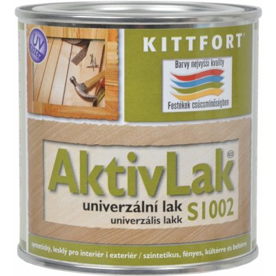 Kittfort AktivLak S1002 Lak na dřevo 0,35 l lesklý – Hledejceny.cz