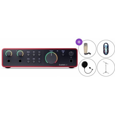 Focusrite Scarlett Solo 2i2 4th Gen – Zboží Mobilmania