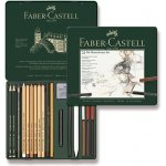 Faber-Castell 112976 Pitt Monochrome sada uměleckých výtvarných potřeb 21 ks – Zbozi.Blesk.cz