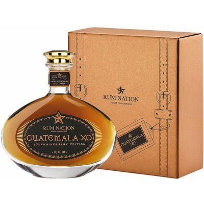 Nation Rum Nation Guatemala XO Anniversary 40% 0,7 l (karton) – Zboží Mobilmania