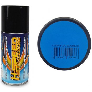 H-Speed H-SPEED Spray na lexan 150ml fluoresc. modrý