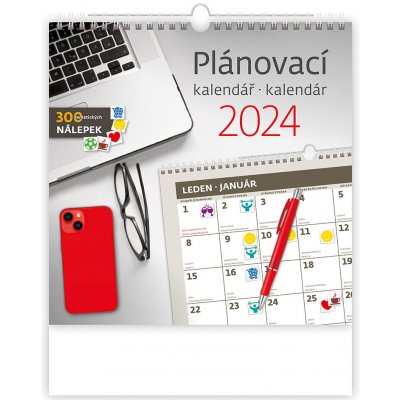 Nástěnný Plánovací 2024 – Sleviste.cz