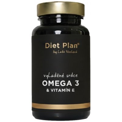 Diet Plan vyLaděné srdce Omega 3 + vitamín E 83 g – Hledejceny.cz