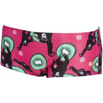 Arena CRAZY MONKEYS - Low Waist Short - Freak Rose Golf Green