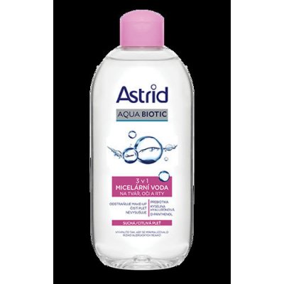 Astrid AQUA BIOTIC micelární voda 3v1 S/C 400 ml – Hledejceny.cz