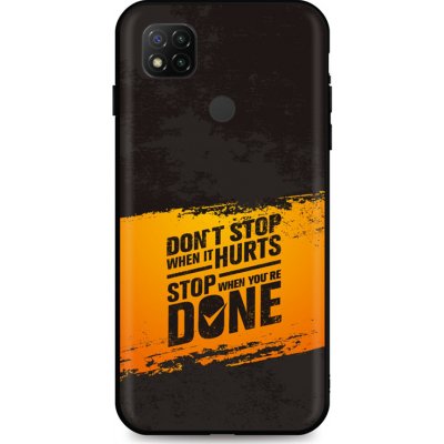 Pouzdro TopQ Xiaomi Redmi 9C silikon Don´t Stop