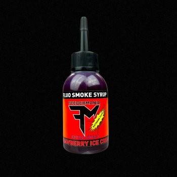 Feedermania Extreme Fluo Smoke Syrup 75ml Strawberry Ice Cream