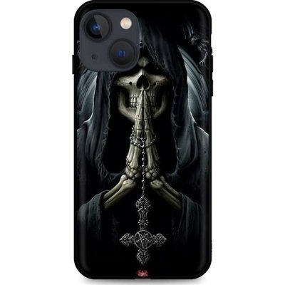 Pouzdro TopQ iPhone 13 mini silikon Grim Reaper – Hledejceny.cz
