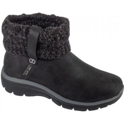 Skechers Easy Going High Zip 2 dámská zimní obuv hnědá – Sleviste.cz