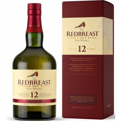 Redbreast 12y 40% 0,7 l (holá láhev) – Zboží Mobilmania