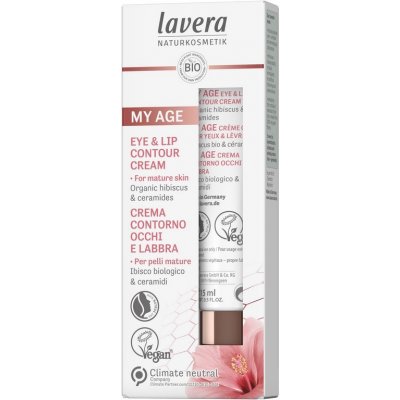 Lavera My Age Eye & Lip Contour Cream 15 ml – Zboží Mobilmania