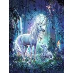Norimpex Diamantové malování Jednorožci v magickém lese 30 x 40 cm – Hledejceny.cz