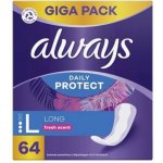 Always Intimky Daily Protect Long 64 ks – Zboží Mobilmania