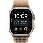 Apple Watch Ultra 4 49mm přírodní titan s pouštním alpským tahem M MJAF4QC/A – Zboží Živě