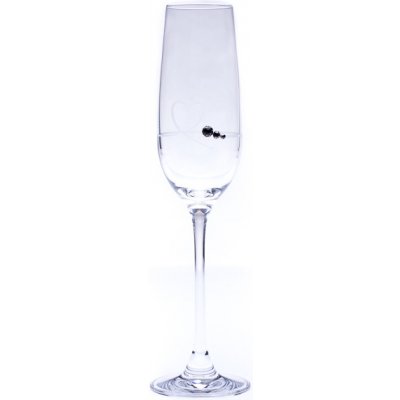 Rona w Swarovski Elements Sklenice na sekt Diamante srdce Swarovski Elements 2 x 150 ml – Hledejceny.cz