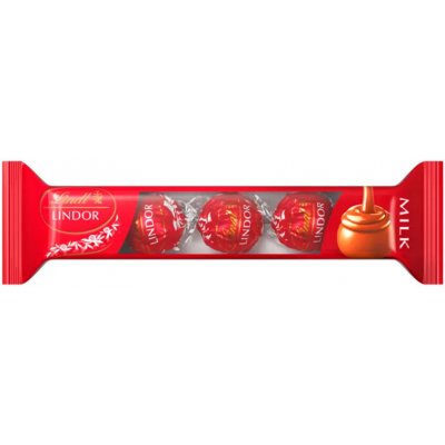 Lindor Bonbóny z mléčné čokolády s jemnou náplní 37 g – Zboží Dáma