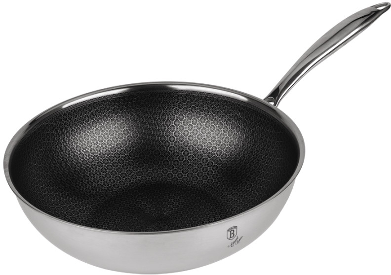 BerlingerHaus Pánev WOK s nepřilnavým povrchem Eternal Collection 28 cm