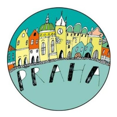 Magnetická placka velká - PRAHA – Sleviste.cz