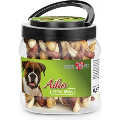 Cobbys pet aiko Trio Stix 12 cm 1ks – Hledejceny.cz