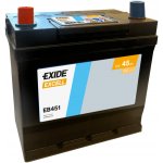 Exide Excell 12V 45Ah 330A EB451 – Zboží Mobilmania