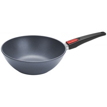 Woll Titanová Wok na indukci s odnímatelnou rukojetí Diamond Lite 30 cm