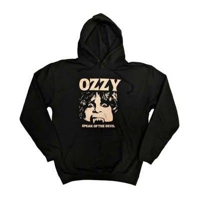 Ozzy Osbourne Unisex Pullover Hoodie: Speak Of The Devil large Black – Hledejceny.cz