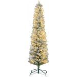 HOMCOM Umělý vánoční stromek 180 cm se 150 LED světly – Hledejceny.cz