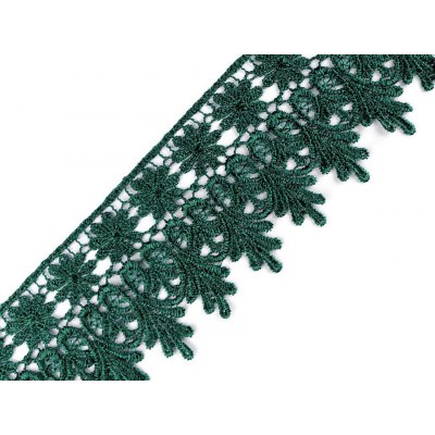 Vzdušná krajka šíře 70 mm Varianta: 9 zelená jedle, Balení: 13.5 m – Zboží Dáma