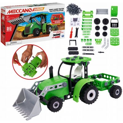 Meccano Traktor s čelním nakladačem – Zboží Mobilmania