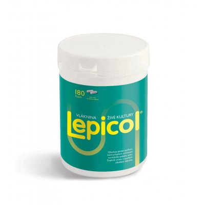 Probiotics International Lepicol pro zdravá střeva 180 kapslí