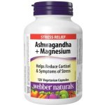 Webber Naturals Ashwagandha a Hořčík 120 tablet – Hledejceny.cz